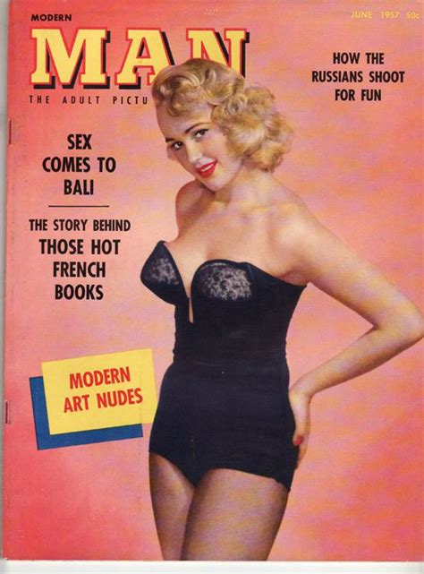 modern man magazine 1957 r pulp