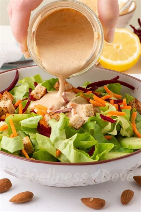 Oil Free Vegan Salad Dressing Wellnessdove