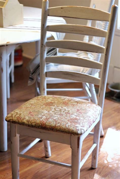 How To Reupholster Dining Chairs In 15 Minutes Two Paws Farmhouse