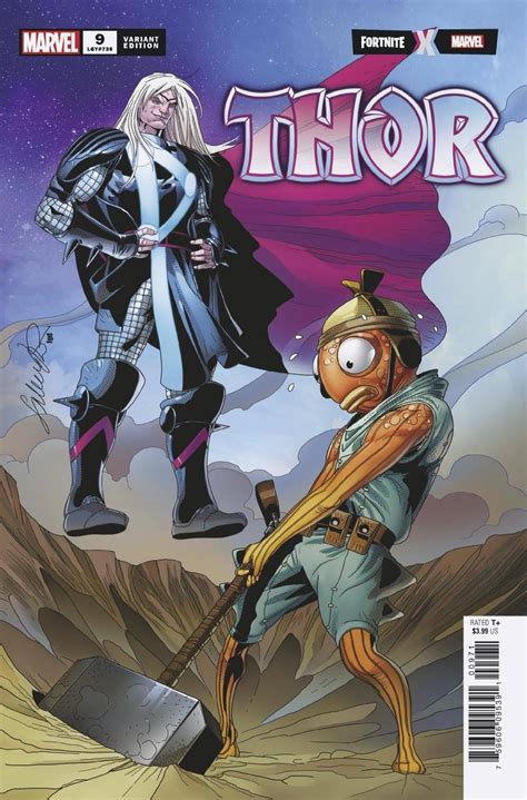 AUG208112 - THOR #9 LARROCA FORTNITE VAR - Previews World