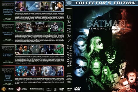 Batman The Original Collection 1989 1997 R1 Custom Covers Dvd