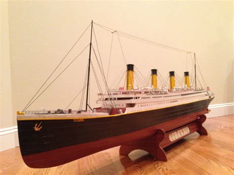 Rms Titanic Xl Museum Quality Limited Edition Ocean Liner Wooden