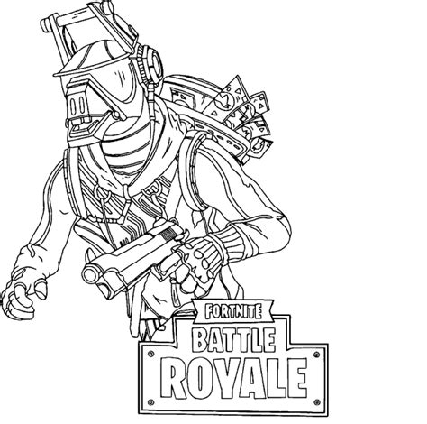 Dibujos de Fortnite para colorear e imprimir