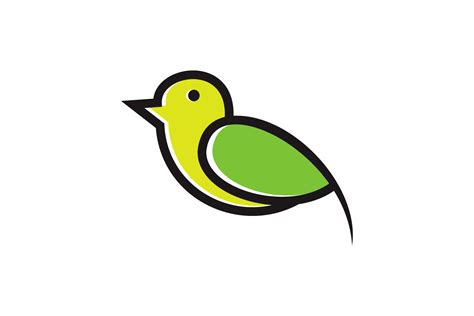 Green Bird Logo Design Graphic By Andreyachya11 · Creative Fabrica
