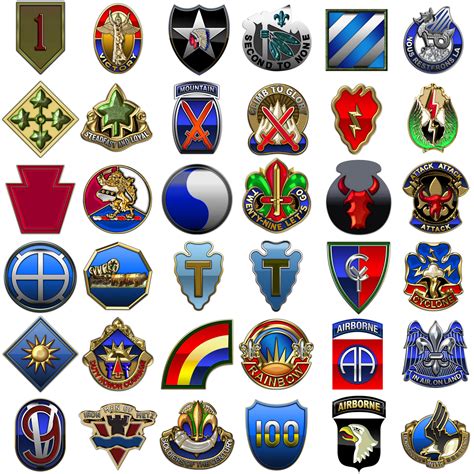 Military Insignia 3d Us Army Infantry Divisions
