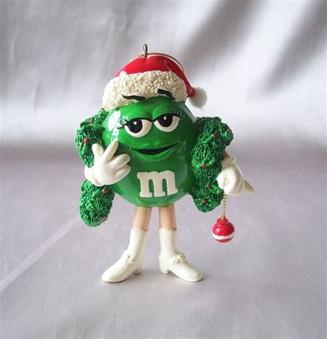 M And M Candy Character Christmas Ornament