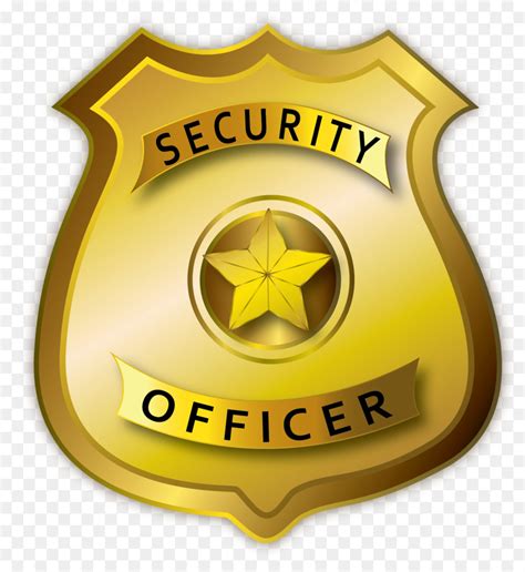 Badge Clipart Security Officer Badge Security Officer Transparent Free