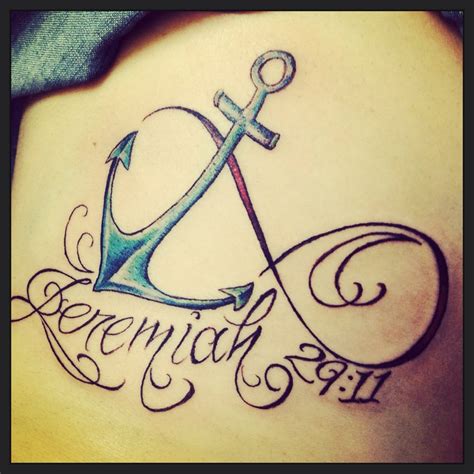 Tons of seafaring matey's and pirates alike have adopted the anchor as a symbol of their love for the there are varying designs of anchors, and the design of your anchor tattoo will tell a lot about your inky intentions. Infinity/anchor tattoo | Yelp