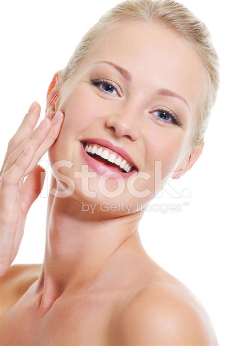 Beautiful Woman With Healthy Clear Skin Stock Photo Royalty Free