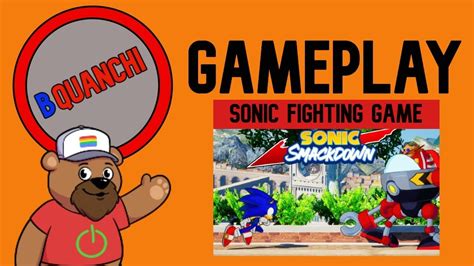 Sonic Smackdown Fan Made Fighting Game Bquanchi Gameplay Youtube