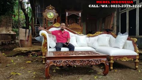 Jual beli kursi ruang tamu minimalis online terlengkap, aman & nyaman di tokopedia. Jual Kursi Sudut Ruang Tamu Mewah Ukir Jepara - YouTube