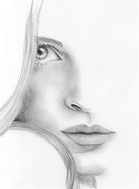 Girl Sketch Drawing Beautiful Image Drawing Skill