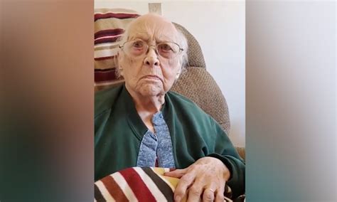 Adorable Moment A 110 Year Old Reminded Of Her Age On Her Birthday