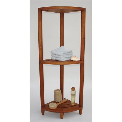 Zweifellos gibt es viele menschen, die nach exquisiten innenarchitekten. Rebrilliant Teak Corner Shower Caddy & Reviews | Wayfair