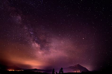 Sfondi Paesaggio Notte Galassia Natura Spazio Cielo Stelle