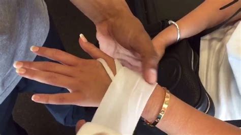 Then handwrap's purpose is to protect a boxer's most important weapon, his hands! How to wrap hands for boxing class! - YouTube