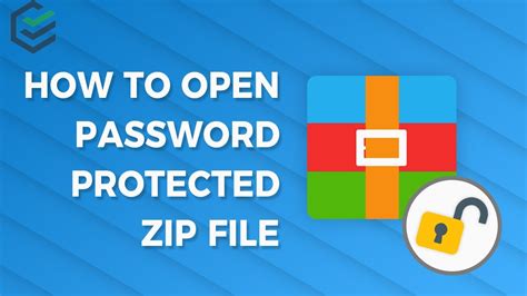 How To Open Password Protected Zip File Zip Password Remover Youtube