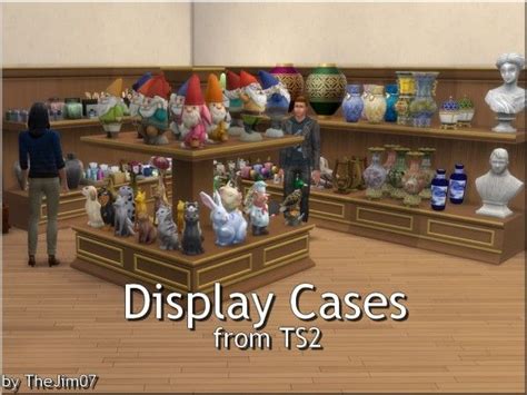 Mod The Sims Display Cases From Ts2 By Thejim07 Sims 4 Downloads
