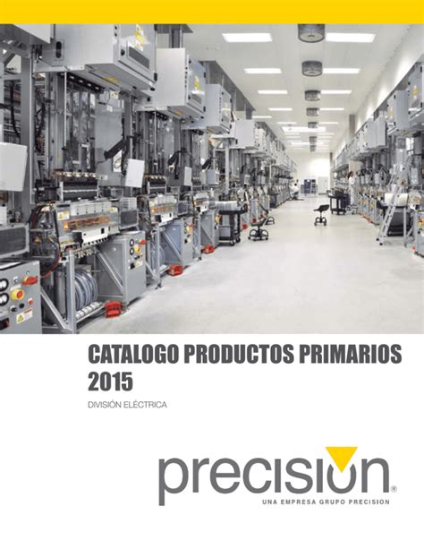 Catalogo Productos Primarios 2015