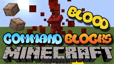 Minecraft Command Block Realistic Blood Tutorial Bedrock Edition Xbox