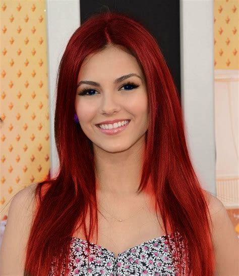 Red Victoria Justice Hair Victoria Justice Victorious Beautiful