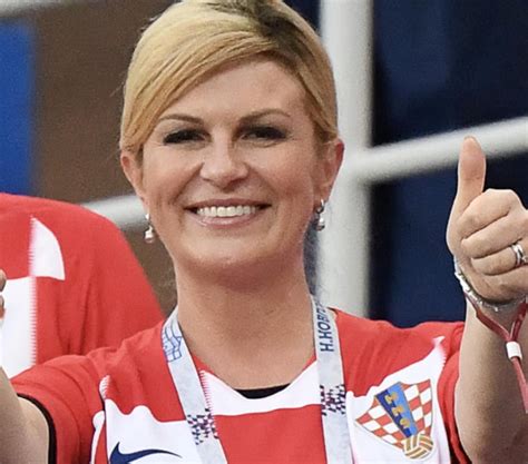 Croatia's President Kolinda Grabar-Kitarovic Is Representing at the ...