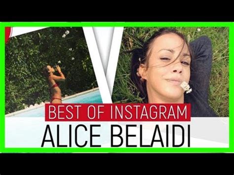 Check the celebrity alice belaidi latest news, fashion trends, outfits, lifestyle, photos and video at cagey celeb. Photo alice belaïdi pose seins nus et enflamme insta­gram ...