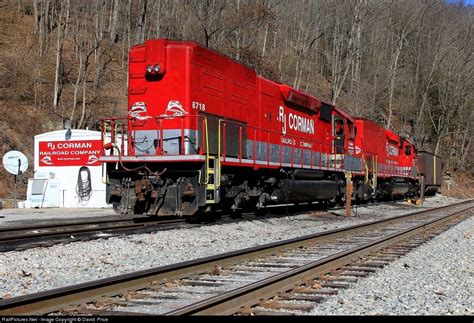 Rjc 8718 Rj Corman Railroads Emd Sd40t 2 At Thurmond West Virginia