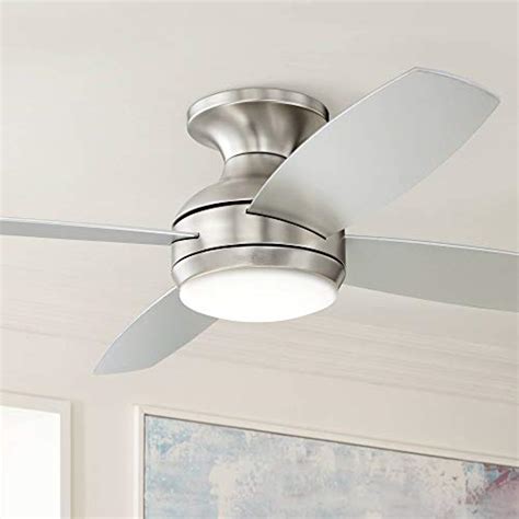 Hugger ceiling fan, built for rooms where extra space is needed. 52" Casa Elite Modern Hugger Low Profile Ceiling Fan with ...