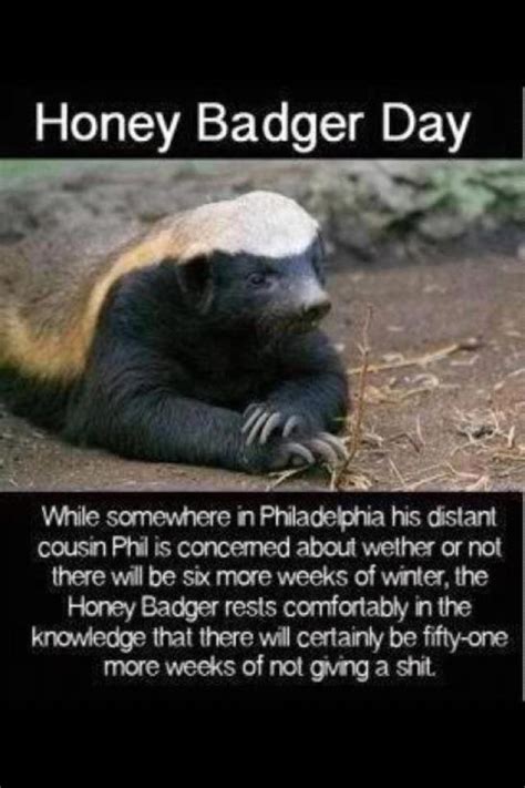 Thoughts To Live By Honey Badger Badger Bones Funny