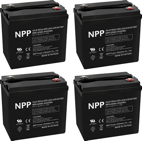 Buy Npp Np6 225ah 6v 225ah Deep Cycle Sla Agm Battery Perfect For