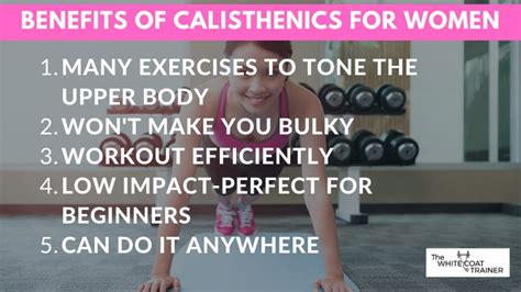 Calisthenics For Women How To Start Free Beginner Workout The