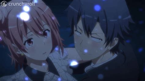 yui yuigahama and hachiman hikigaya my youth romantic comedy is wrong as i expected