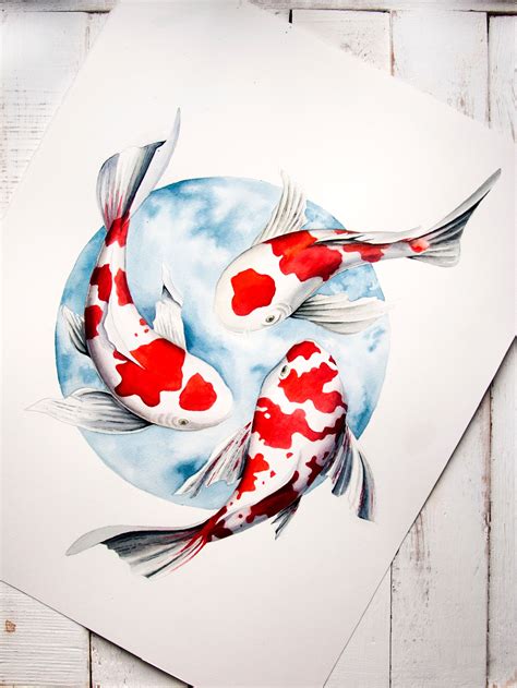 This Item Is Unavailable Etsy Watercolor Fish Koi Art Koi Watercolor