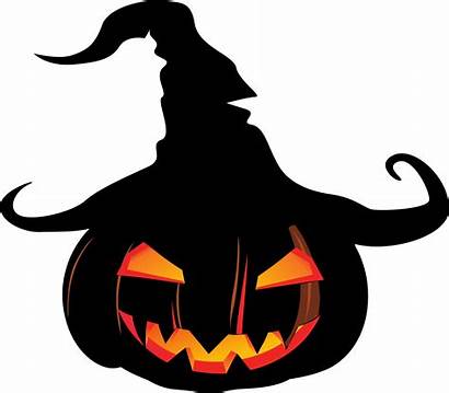 Pumpkin Scary Witch Halloween Transparent Clip Clipart