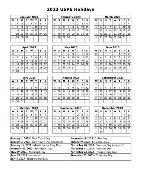 Usps Holidays 2024 Printable Schedule Amity Felicity