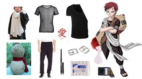 Gaara Costume Carbon Costume Diy Dress Up Guides For Cosplay