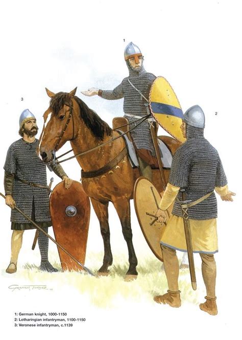 German Medieval Armies 10001300 11th And 12th Centuries Osprey