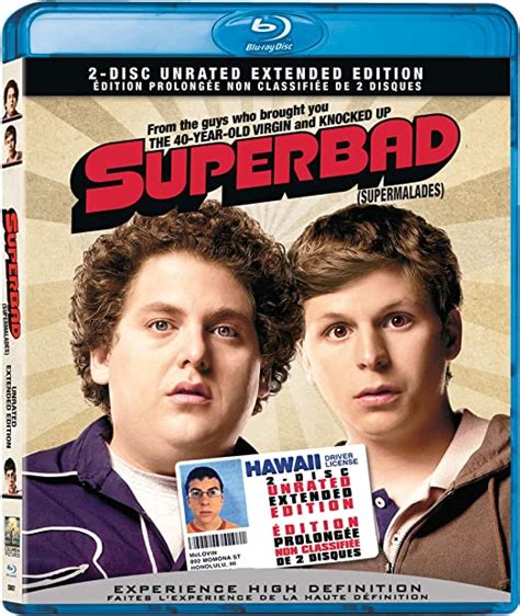 Superbad Unrated Special Edition Blu Ray Blu Ray 2007 Blu Ray