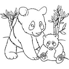 Ok, so yeah, panda bears are black and white. Top 25 Free Printable Cute Panda Bear Coloring Pages Online