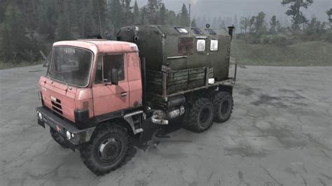 Spintires Mudrunner Tatra 815 Truck V270520 Sgmods