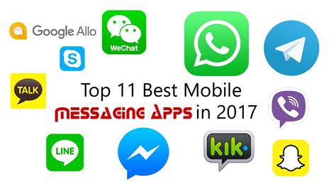 Top 11 Best Mobile Messaging Apps In 2017 Tech Ugly