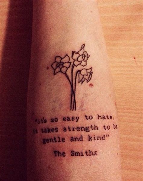 Smiths Tattoo Tattoo Quotes Lyric Tattoos Lyrics Tattoo