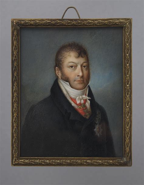 Miniature Portrait Karl Philipp Prince Of Schwarzenberg Museum Of