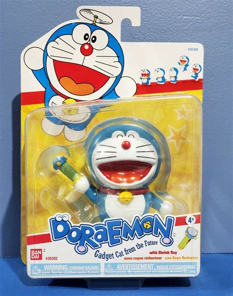 Doraemon W Shrink Ray 4 Vinyl Figure New Unopened Bandai Gadget Cat
