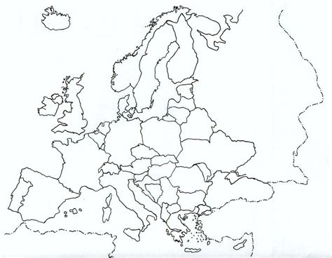 Europe Map Map European Map