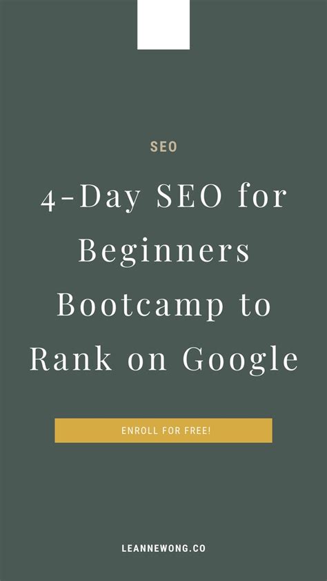 Seo For Beginners Bootcamp To Rank On Google Free Course In Seo For Beginners Blog