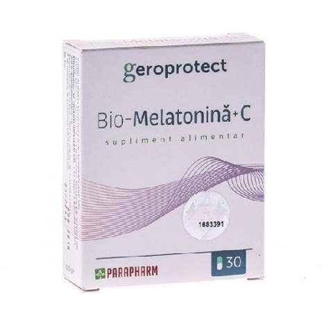 Bio Melatonina C 30cps Parapharm Vitamix Ro