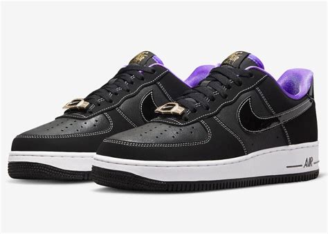 Nike Air Force 1 World Champ Black Purple Dr9866 001 Release Date Info