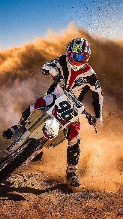 Motocross Iphone Racing Bike Biker Wallpapers Dirt